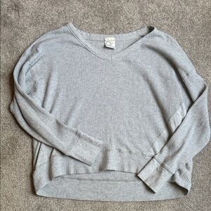 OFFLINE by Aerie waffle knit shirt sz M